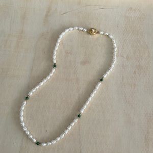 Freshwater pearl necklace